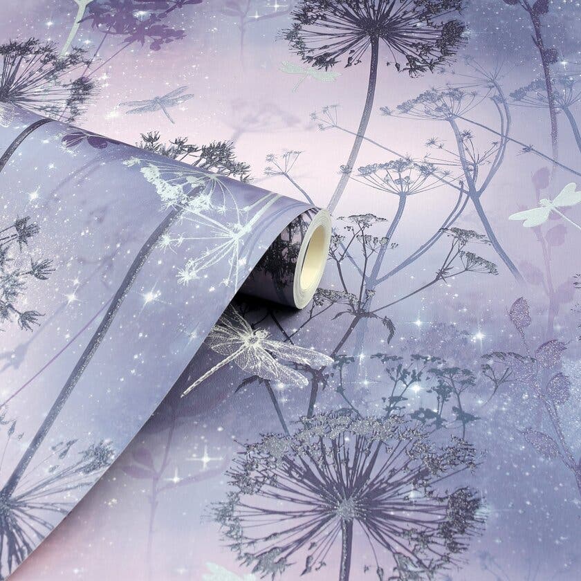 Damselfly Purple