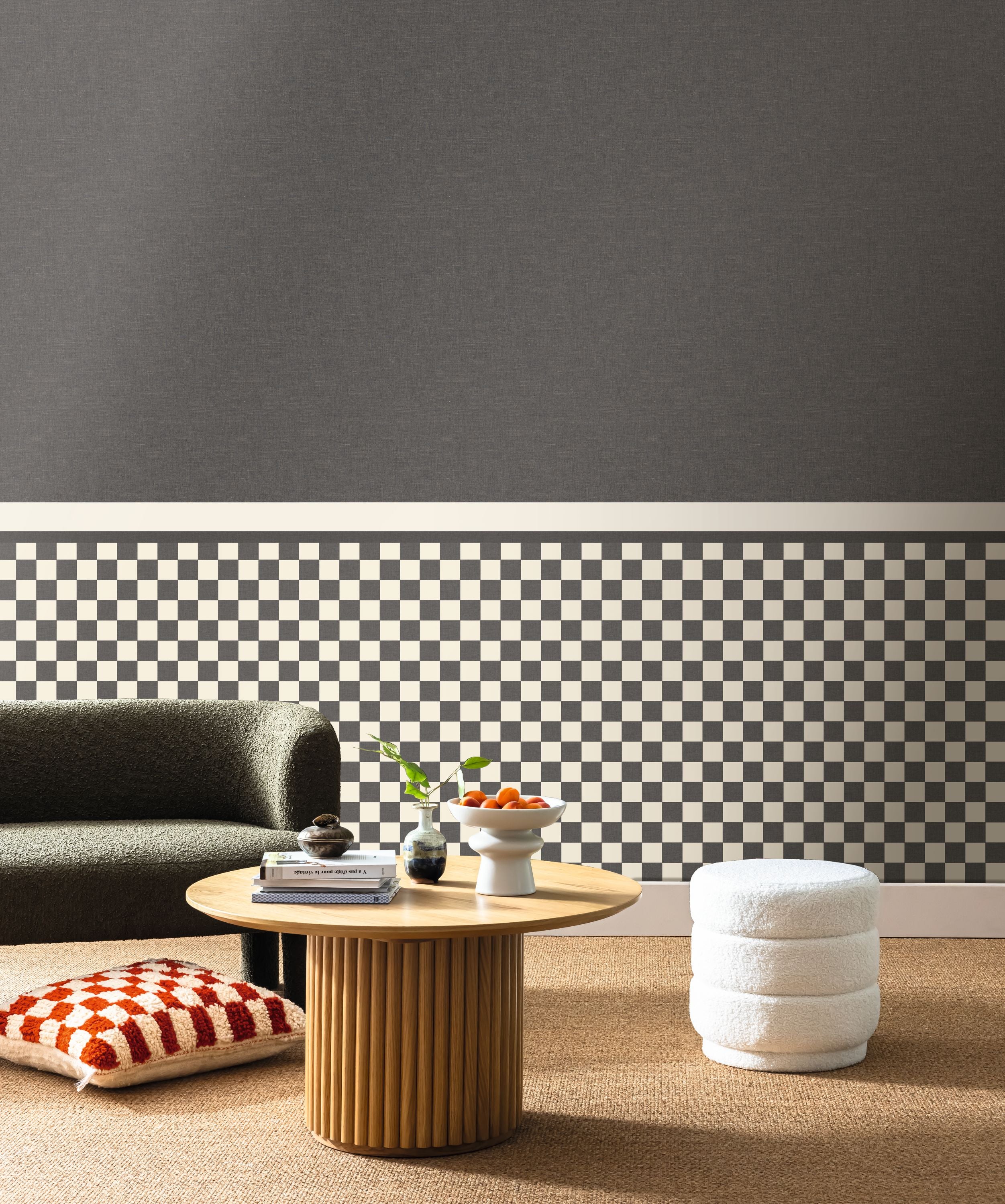 Caselio - Uni Metallise/Irise Noir Dore