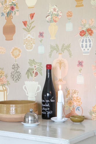 Majvillan - Floral Daiquiri Misty Gray