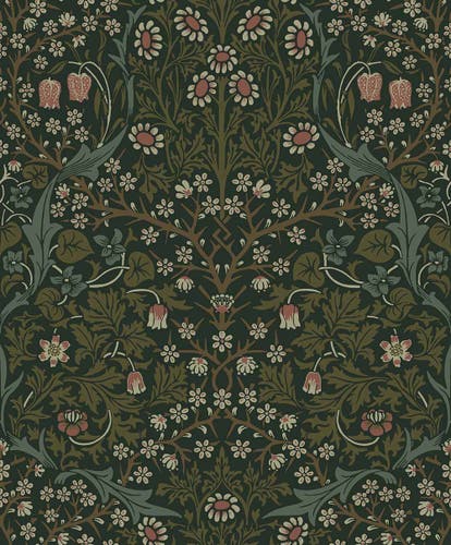 Carma - Peel & Stick Victorian Garden Greenery NW44504