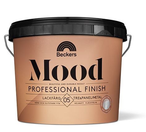 Mood Pro Finish Lackfärg 05 Helmatt 3 L Vit