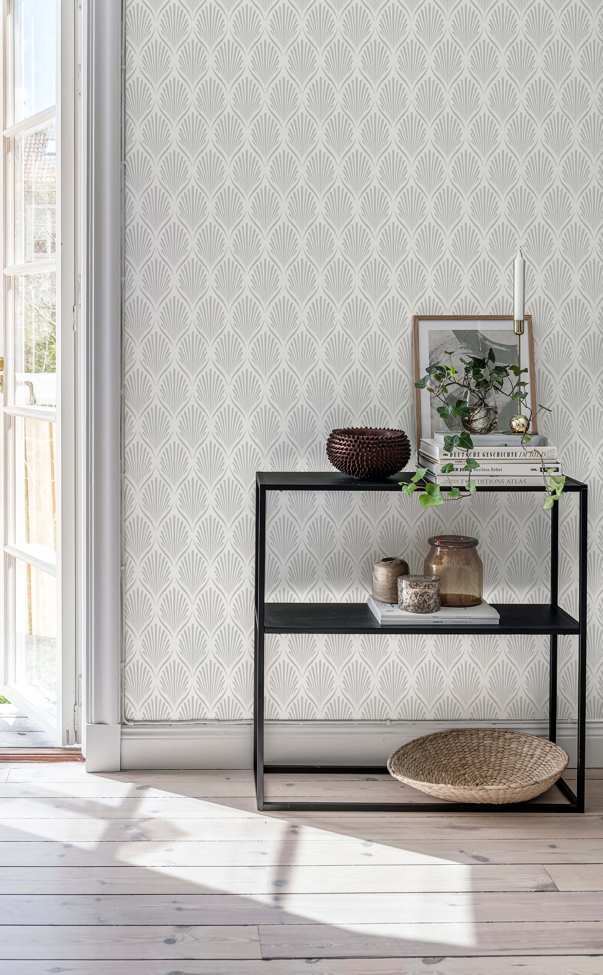 Duro - Lilly, Vit Blommor&Blad