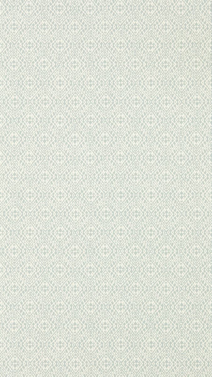 Sanderson - Pinjara Trellis Blue Clay Littlemore Wallpapers