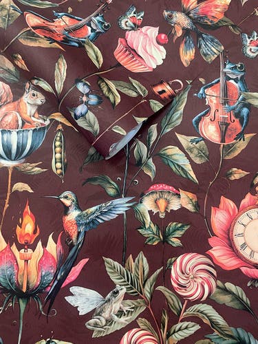 Intrade - Elysium Mulberry Tales of the Manor Tapet