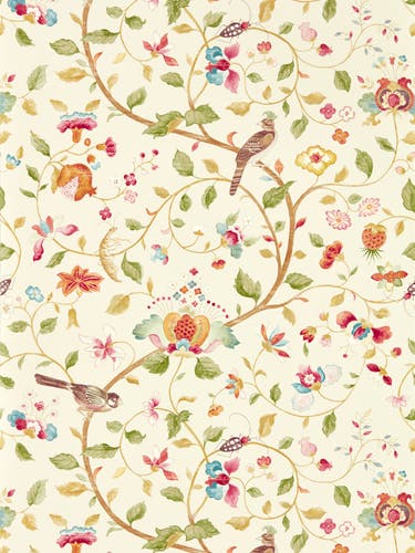 Sanderson - Aril`s Garden Olive/Mulbe Arboretum Wallpapers