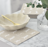 Servett Sand 33x33 cm, 20-pack