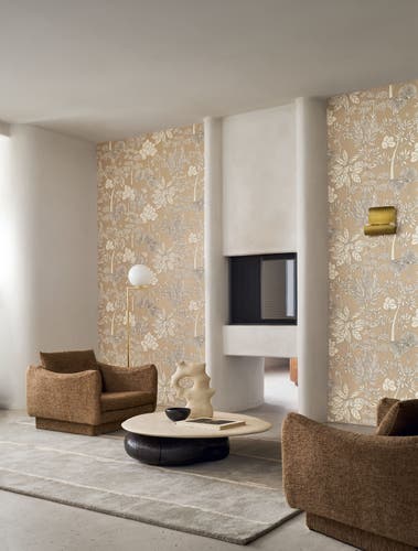 Casamance Inara Beige/Doré