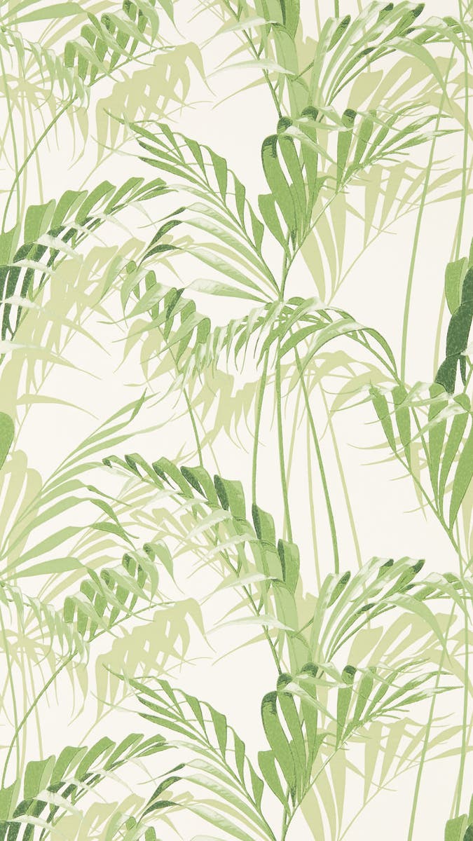 Sanderson - Palm House Botanical Gree Glasshouse Wallpapers