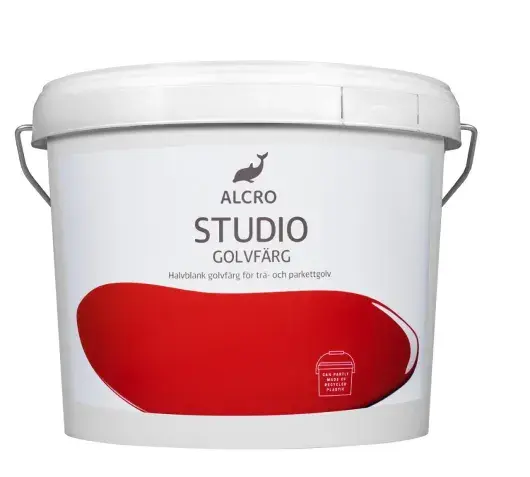 Alcro Studio Golvfärg - 10L - Valfri Ljus kulör (Outlet)