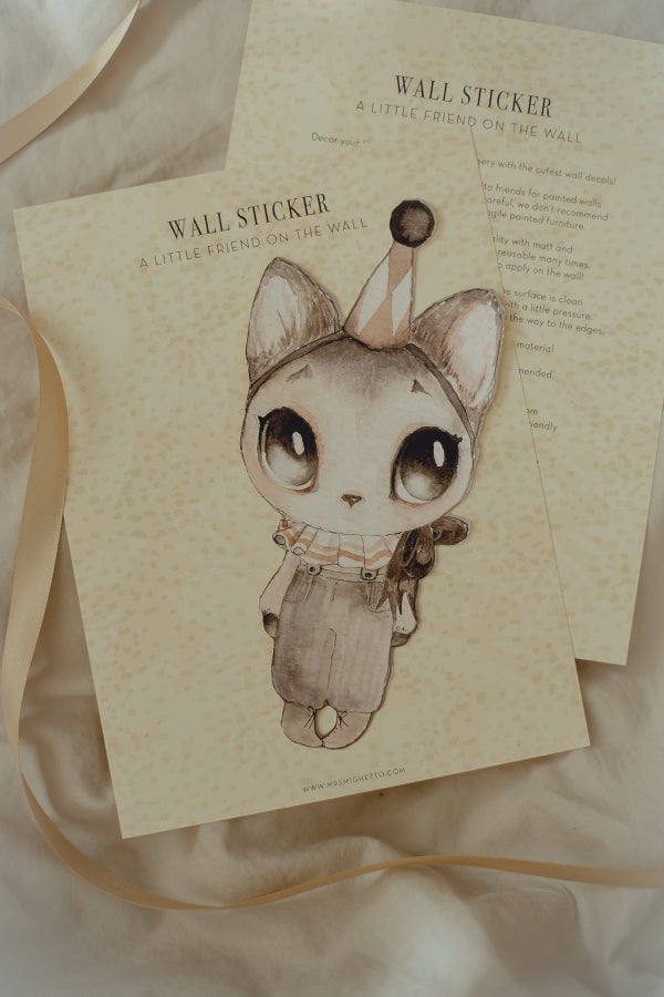 Wallsticker Dear Meow WD-MEOW