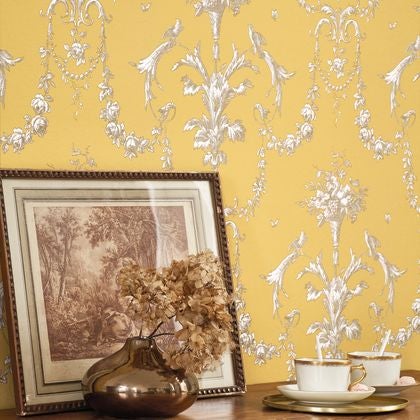 Casadeco - Corne D'Abondance Jaune S Les Belles Toiles De Jouy