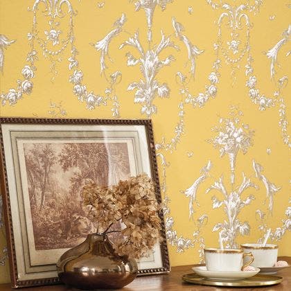 Casadeco - Corne D'Abondance Jaune S Les Belles Toiles De Jouy