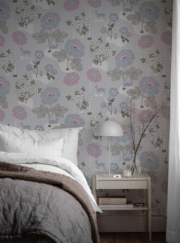 Duro - Blomsteräng, Ljusgrå Duro 1900