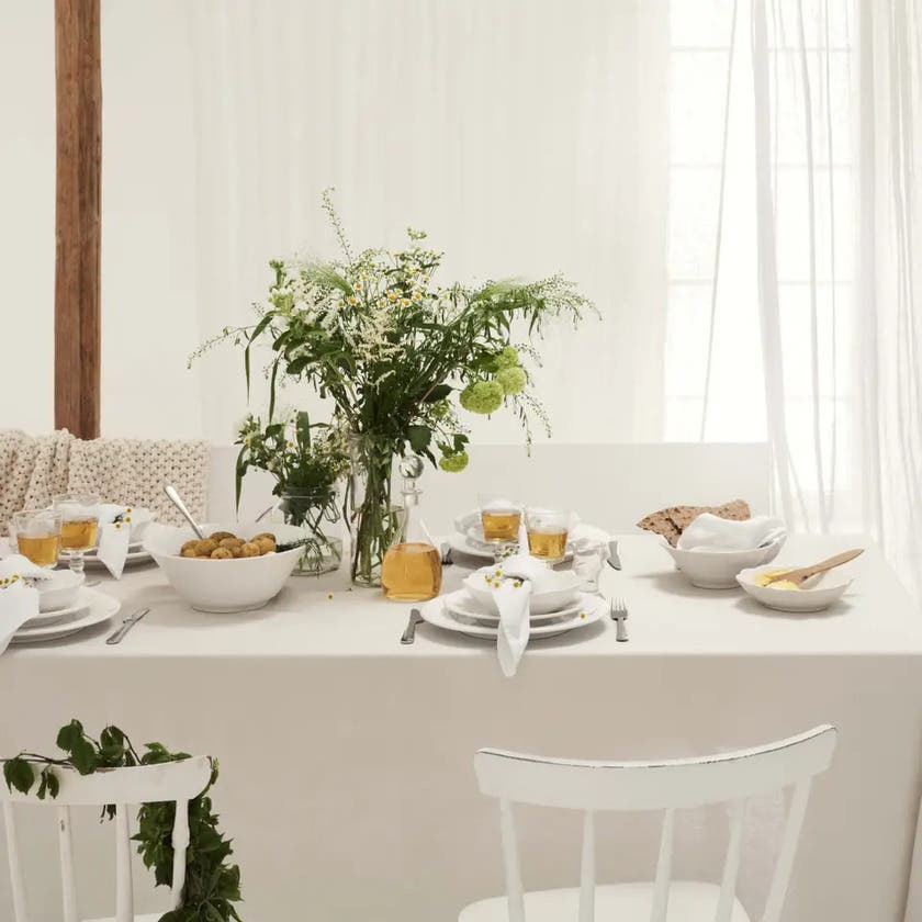 Basic Skål 19cm Vit