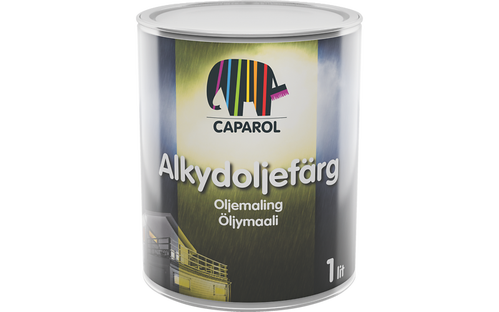 Alkydoljefärg Vit/Bas A 1L