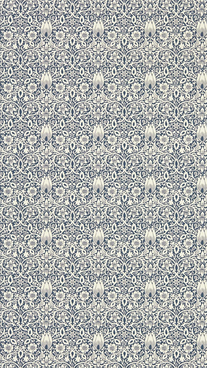 Borage Inky Fingers Emery Walker`s House Wall