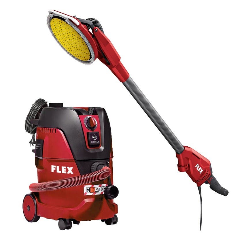 FLEX Giraffpaket GE6R + VCE22M – komplett lösning för vägg- och takslipning