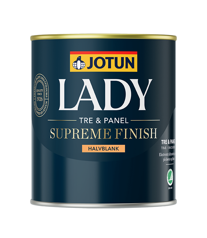 Lady Supreme Finish Halvblank 0,68 L Vit