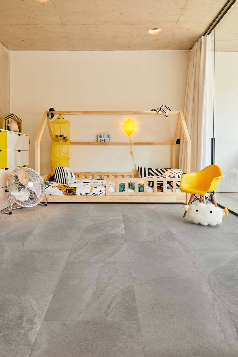 Katla Ljusgrå 45x90