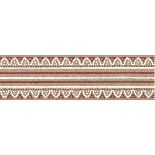 Lim & Handtryck - Svedjan - Kvist/Röd B18-30