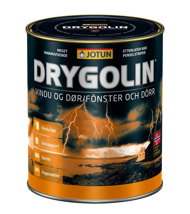 Drygolin Fönsterfärg 0,9 L Valfri Kulör