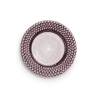 Bubbles Tallrik 28 cm Plommon