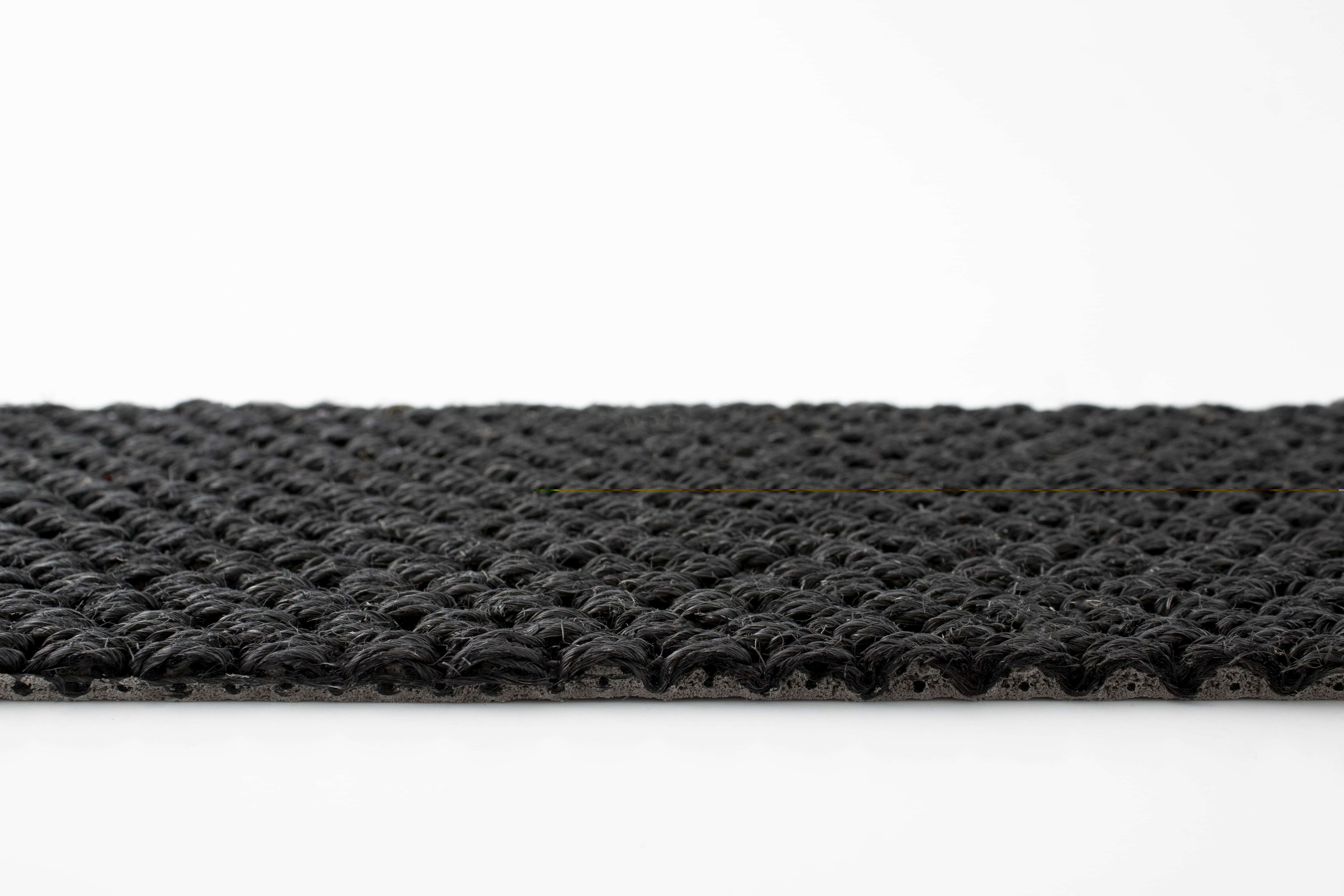 Sisal Hampa Svart 9070 Kjellbergs Textilgolv