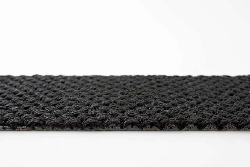 Sisal Hampa Svart 9070 Kjellbergs Textilgolv