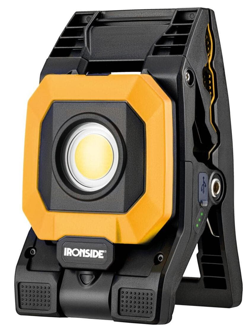 MAGNETLAMPA KLÄMMA IRONS LADDBAR 1600LM