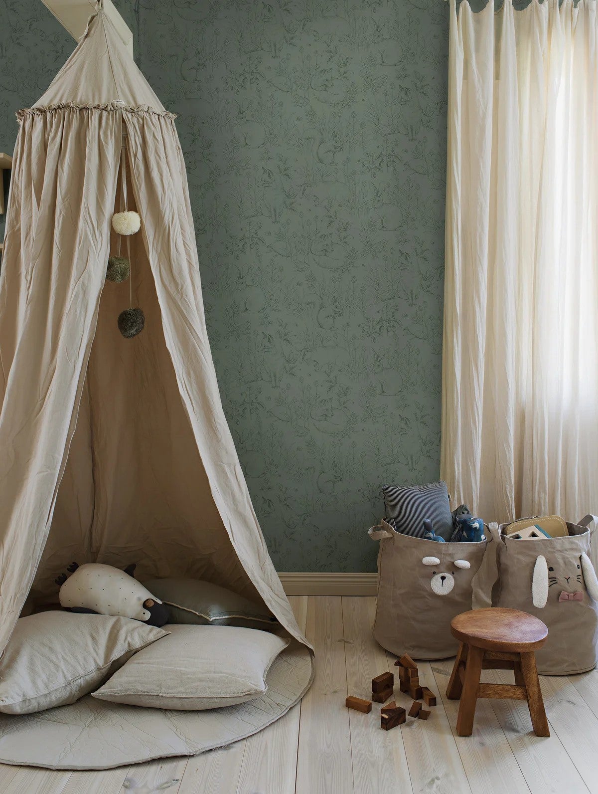 Boråstapeter - Forest Friends Newbie