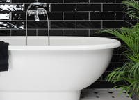 Village Svart blank 10x30