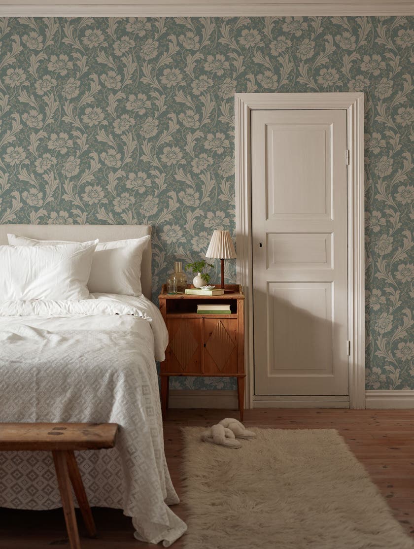 Villastaden Blå Gammalsvenska Papper