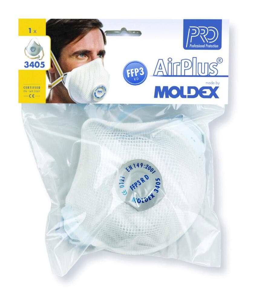 Filtrerande halvmask Moldex Air P3 - 1 pack