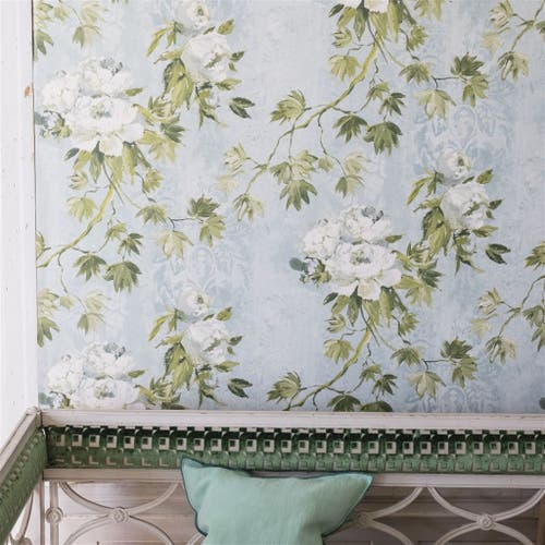 Designers Guild - Floreale - Wide Caprifoglio Wallpapers