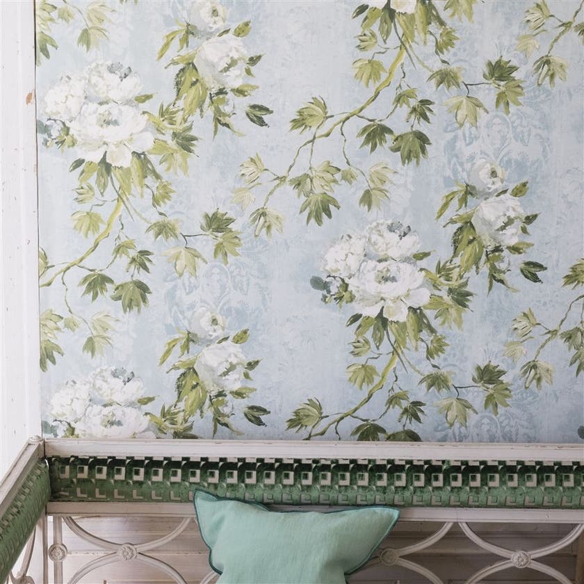 Designers Guild - Floreale - Wide Caprifoglio Wallpapers