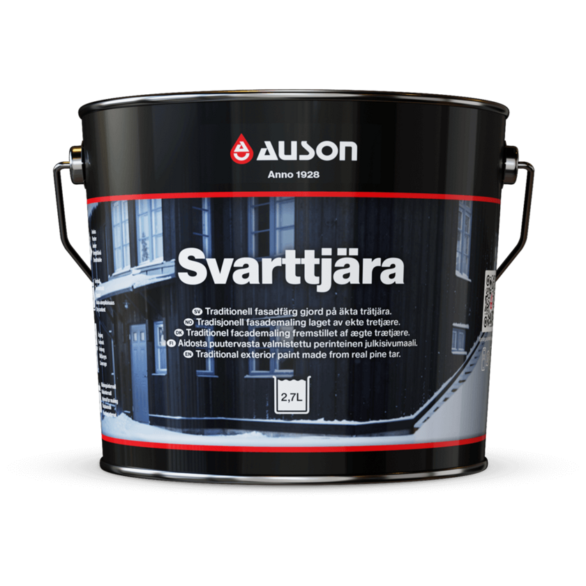 Svarttjära 9 L Svart