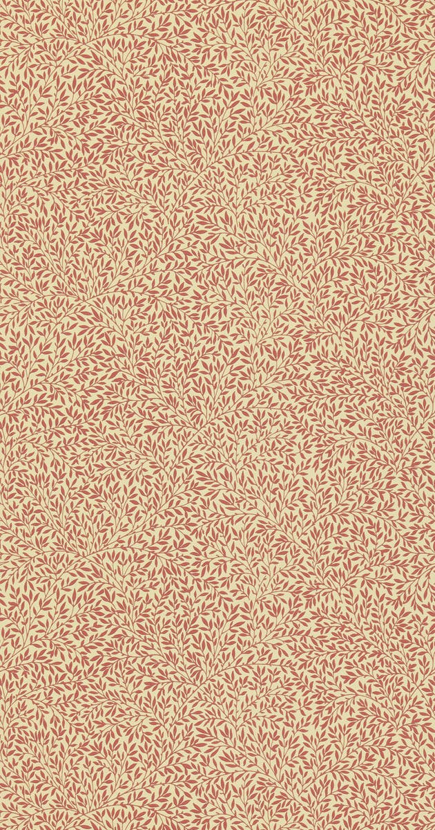 Standen Beige/Brick Red Morris and Friends Wallpa