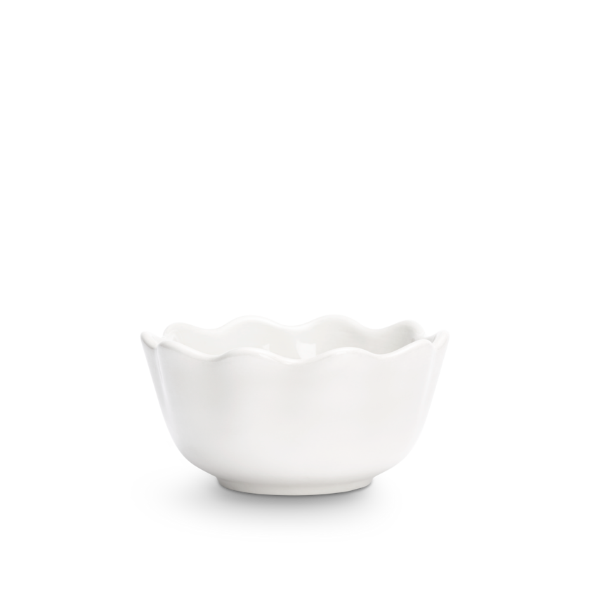 Oyster Skål 13 cm Vit