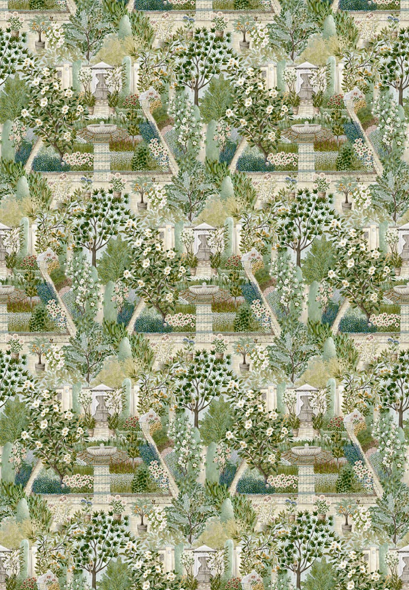 Sanderson - Carpet Garden Paradise