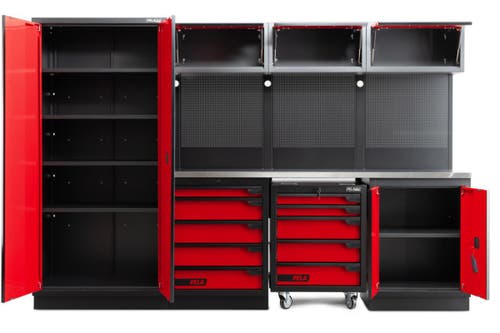 GARAGEINREDNING PELA 2.0 RÖD/SVART