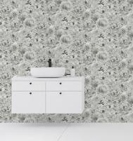 Glitter Bloom Silver