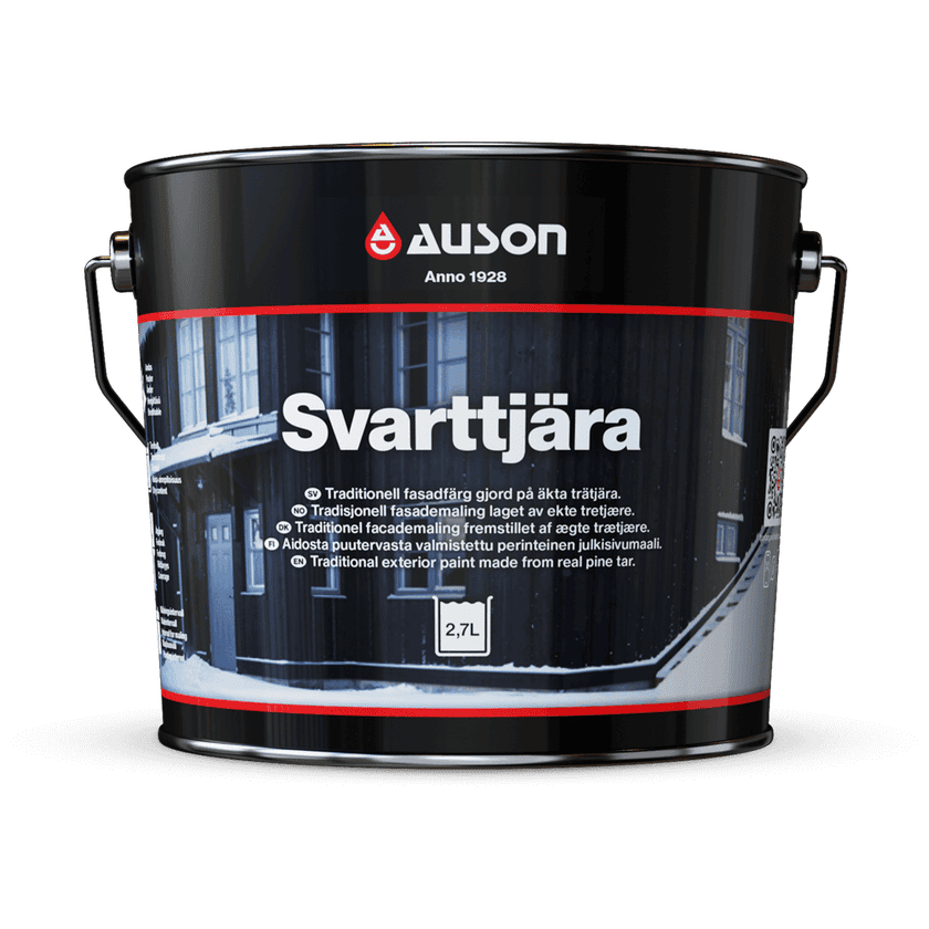 Svarttjära 0,9 L Svart