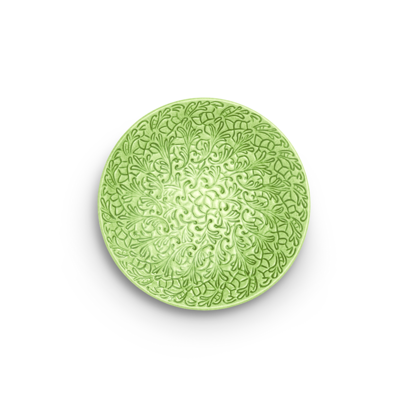 Lace Tallrik 20 cm Grön