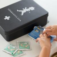 Förbandslåda Svart