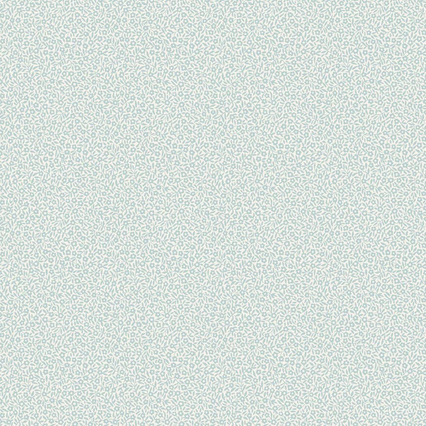 Smulan Vit/Blå Småmönstrat