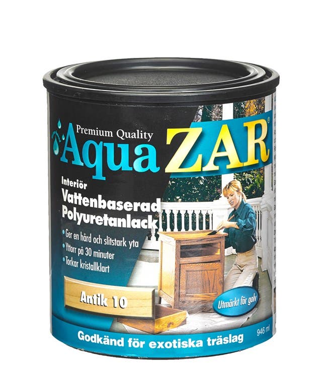 Aqua Zar Interiörlack Antik/Matt - 3.8L