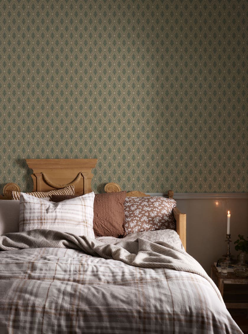 August Grön Gammalsvenska Papper