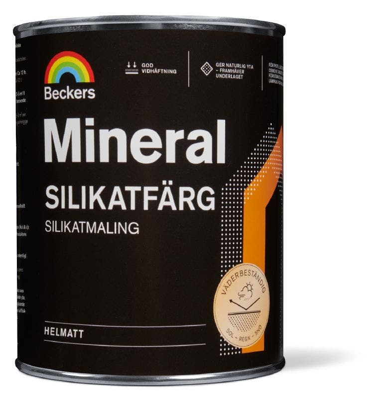 Mineral Silikatfärg 1 L Valfri kulör
