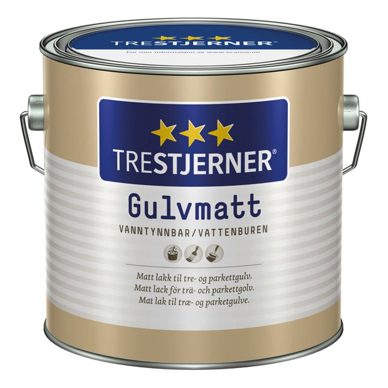 TreStjerner Golvmatt 0,75L 
