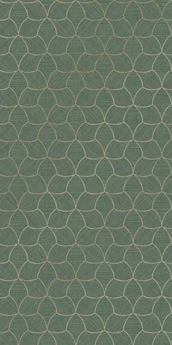 Casamance Tressana Céladon/Doré